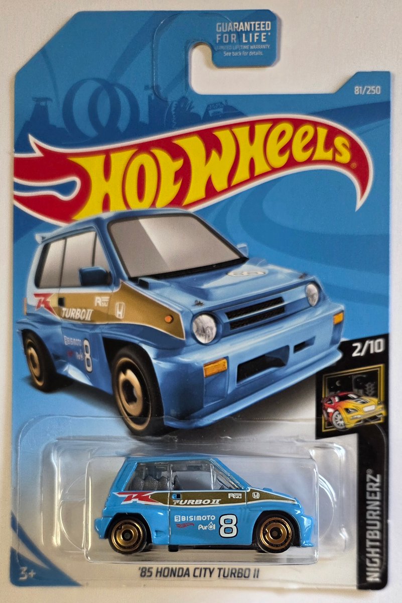 2019 Hot Wheels '85 Honda City Turbo II
