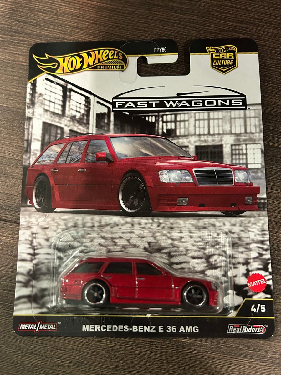 2025 Hot Wheels Mercedes-Benz E 36 AMG