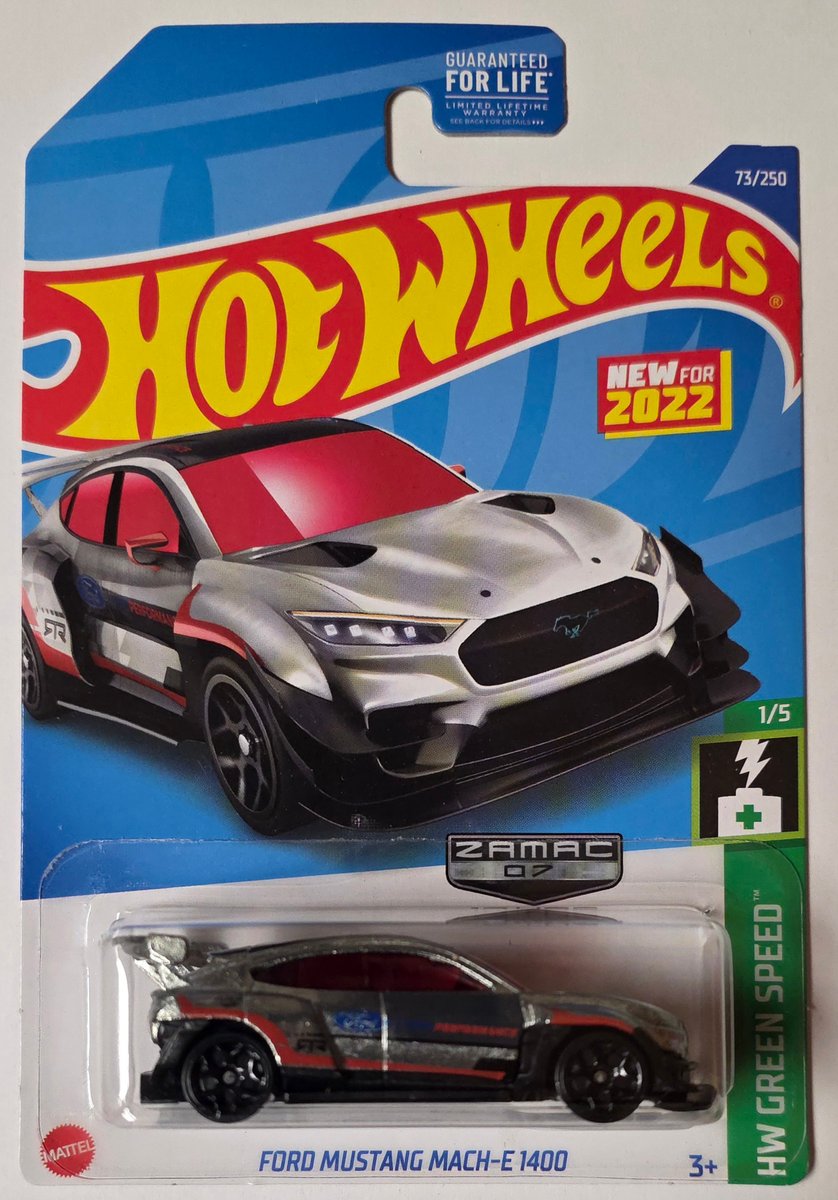 2022 Hot Wheels Ford Mustang Mach-E 1400 (Zamac)