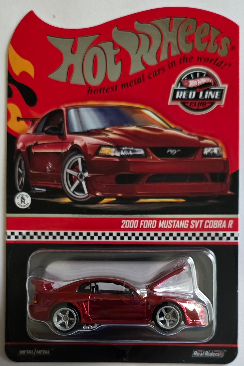 2025 Hot Wheels 2000 FORD MUSTANG SVT COBRA R