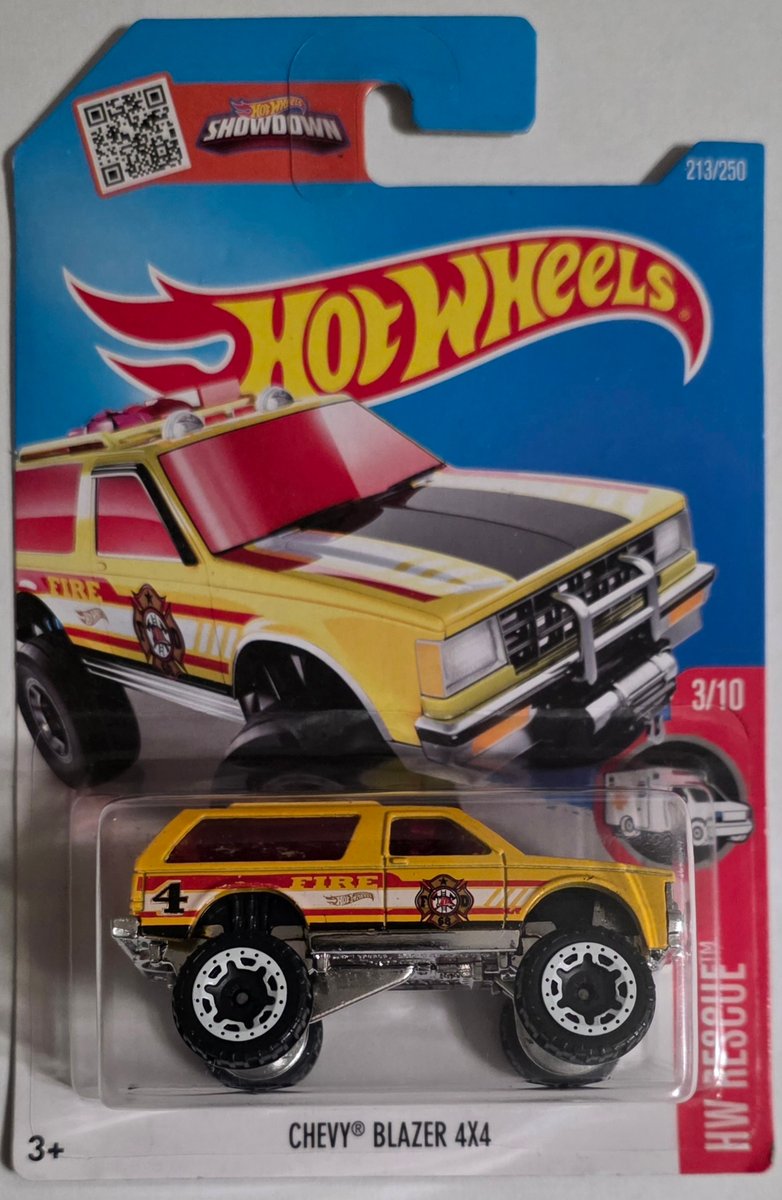 2016 Hot Wheels Chevy Blazer 4X4
