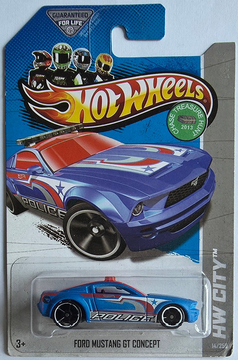 2013 Hot Wheels Ford Mustang GT Concept (Treasure Hunt)
