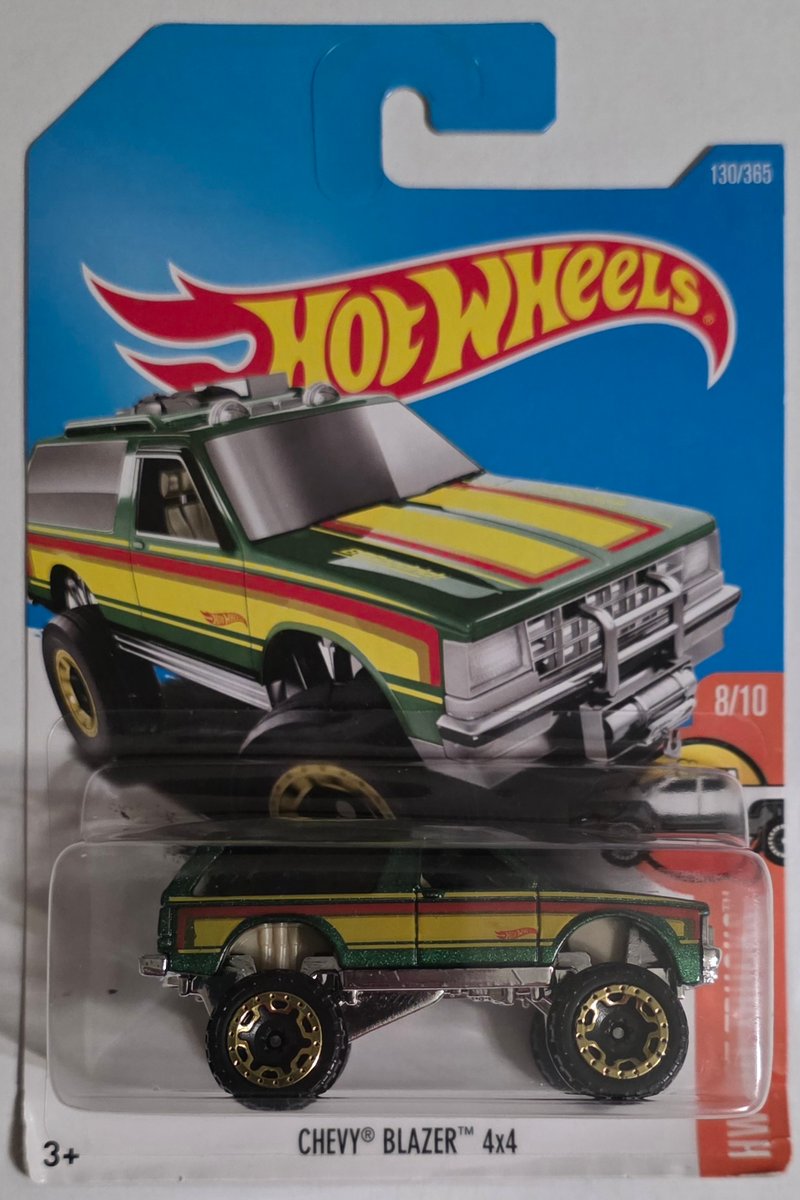 2017 Hot Wheels Chevy Blazer 4X4