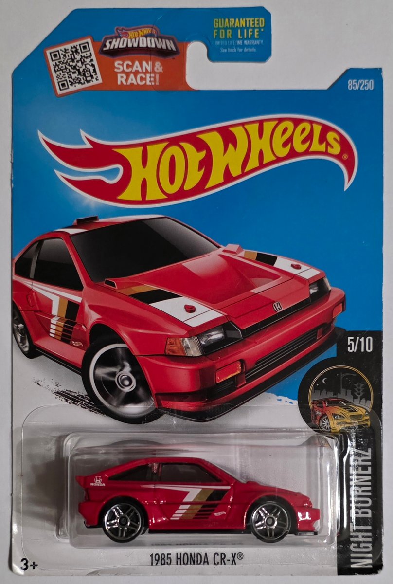 2016 Hot Wheels 1985 Honda CR-X