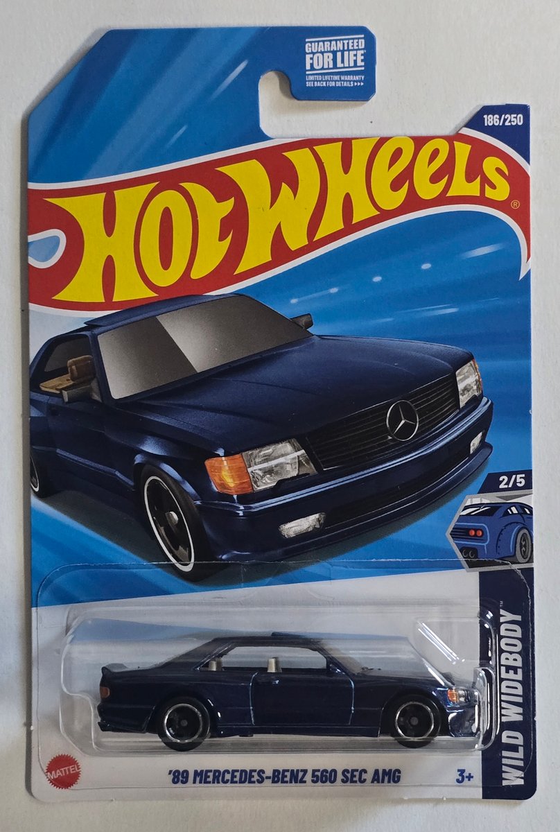 2025 Hot Wheels '89 Mercedes-Benz 560 SEC AMG