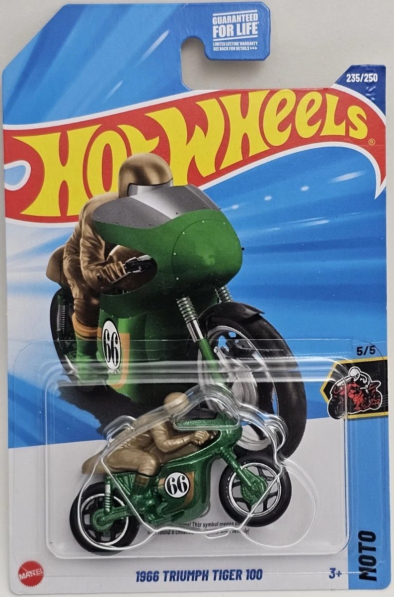 2025 Hot Wheels 1966 Triumph Tiger 100 (Treasure Hunt)