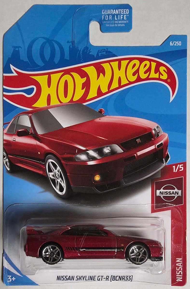 2019 Hot Wheels Nissan Skyline GT-R (BCNR33)