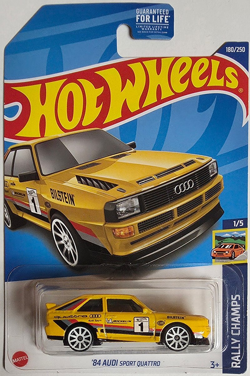 2022 Hot Wheels '84 Audi Sport Quattro