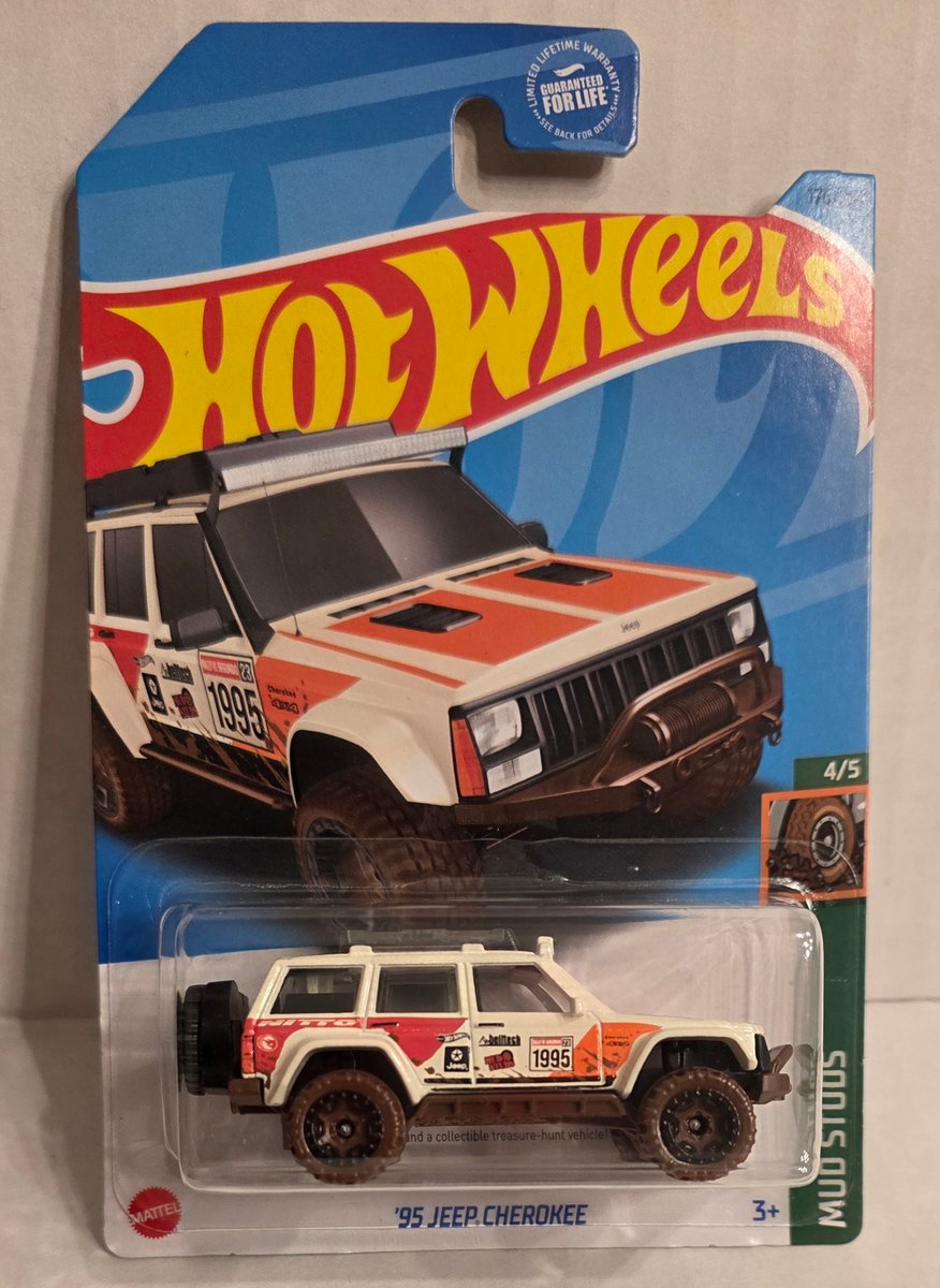 2023 Hot Wheels '95 Jeep Cherokee (Treasure Hunt)
