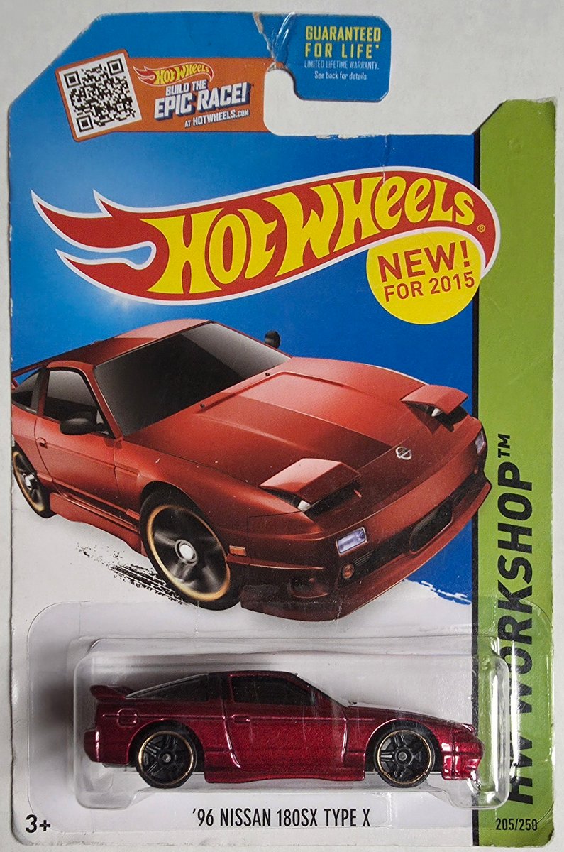 2015 Hot Wheels '96 Nissan 180SX Type X
