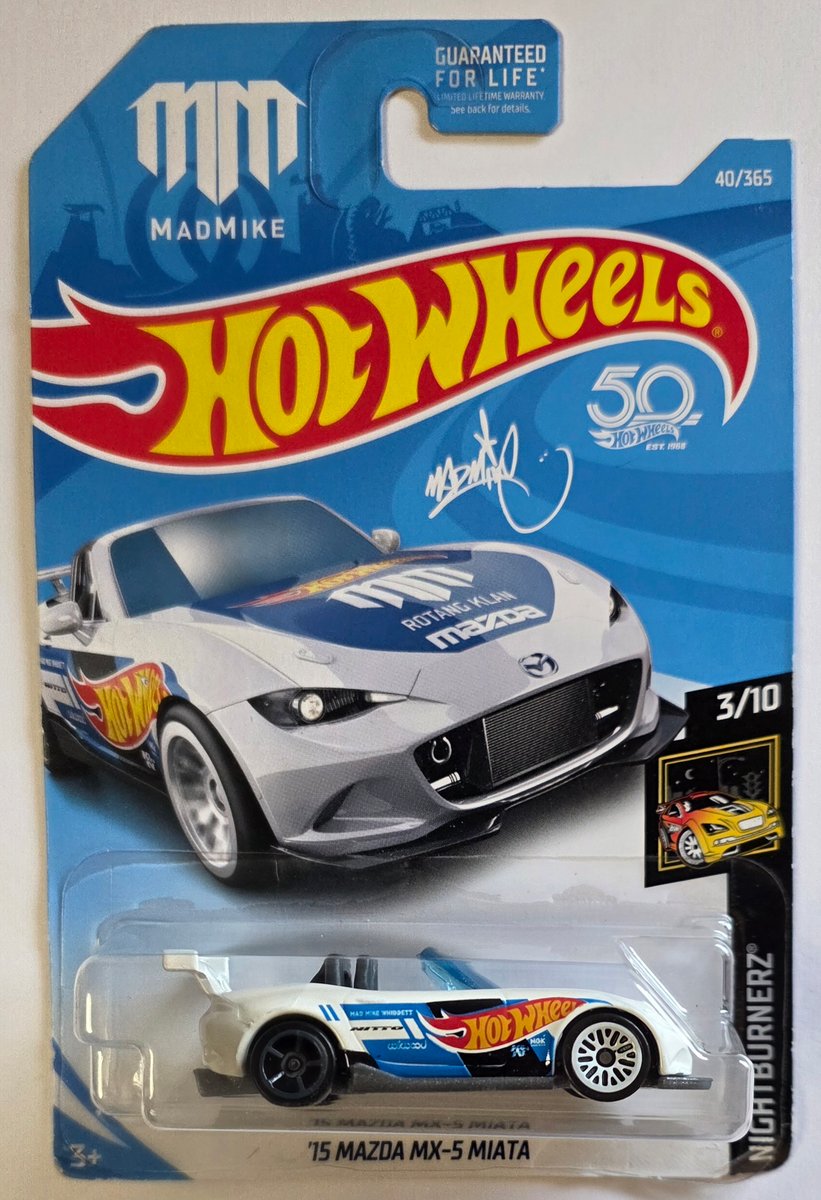 2018 Hot Wheels '15 Mazda MX-5 Miata