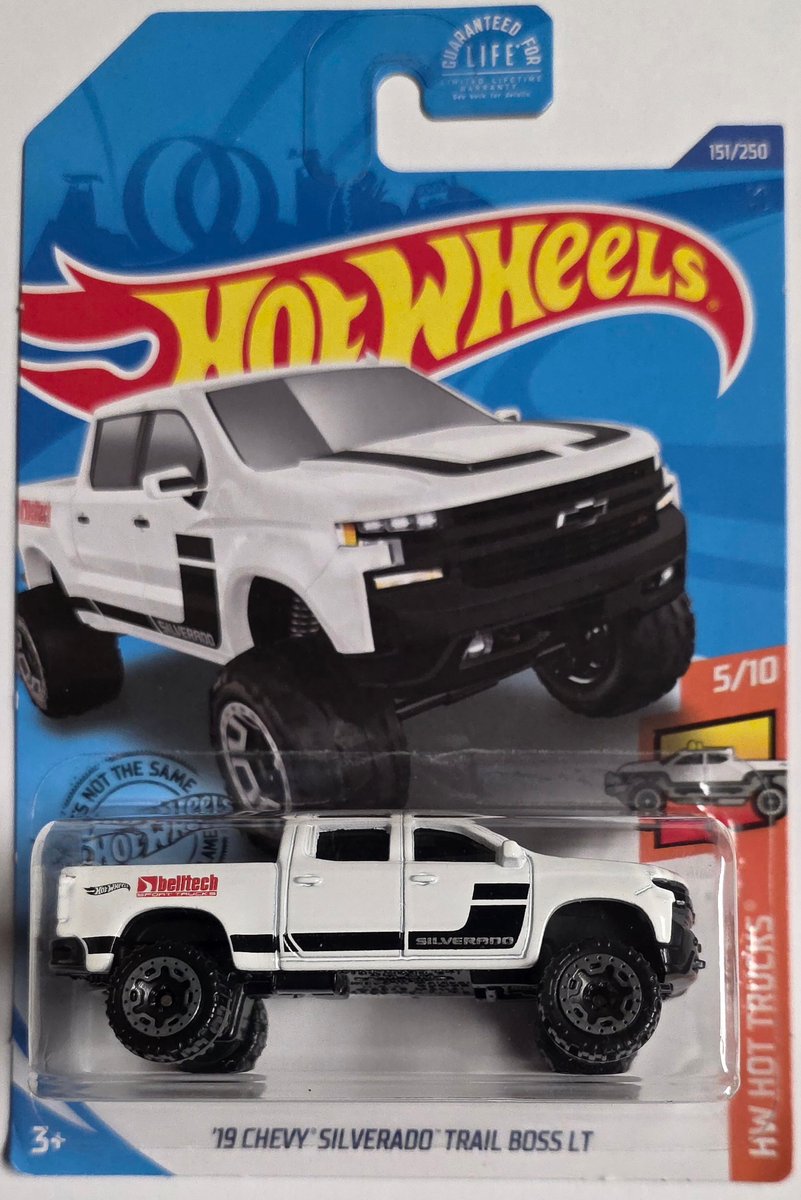 2020 Hot Wheels '19 Chevy Silverado Trail Boss LT