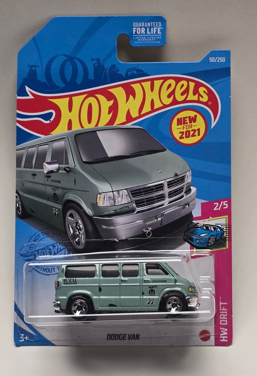 2021 Hot Wheels Dodge Van (First Edition)