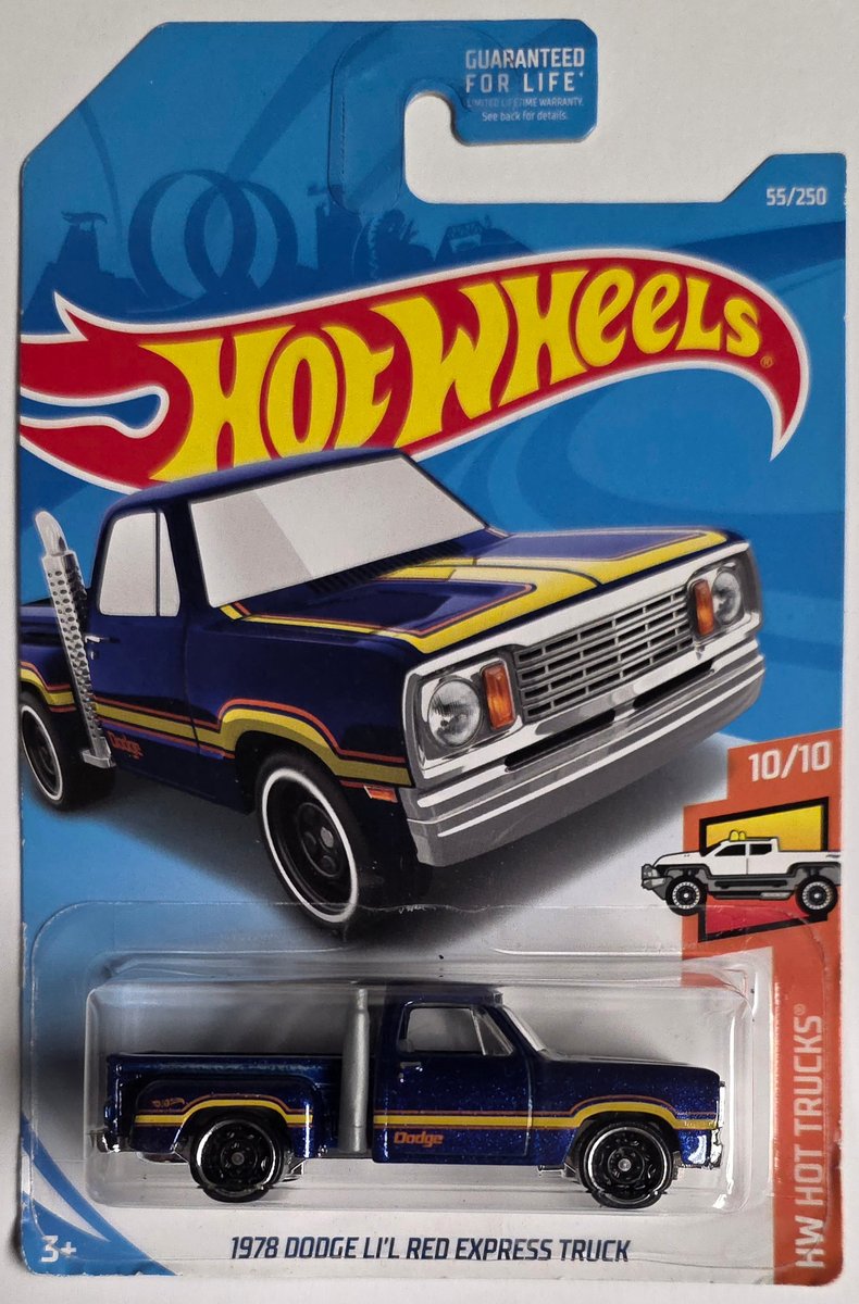 2019 Hot Wheels 1978 Dodge Li'L Red Express Truck