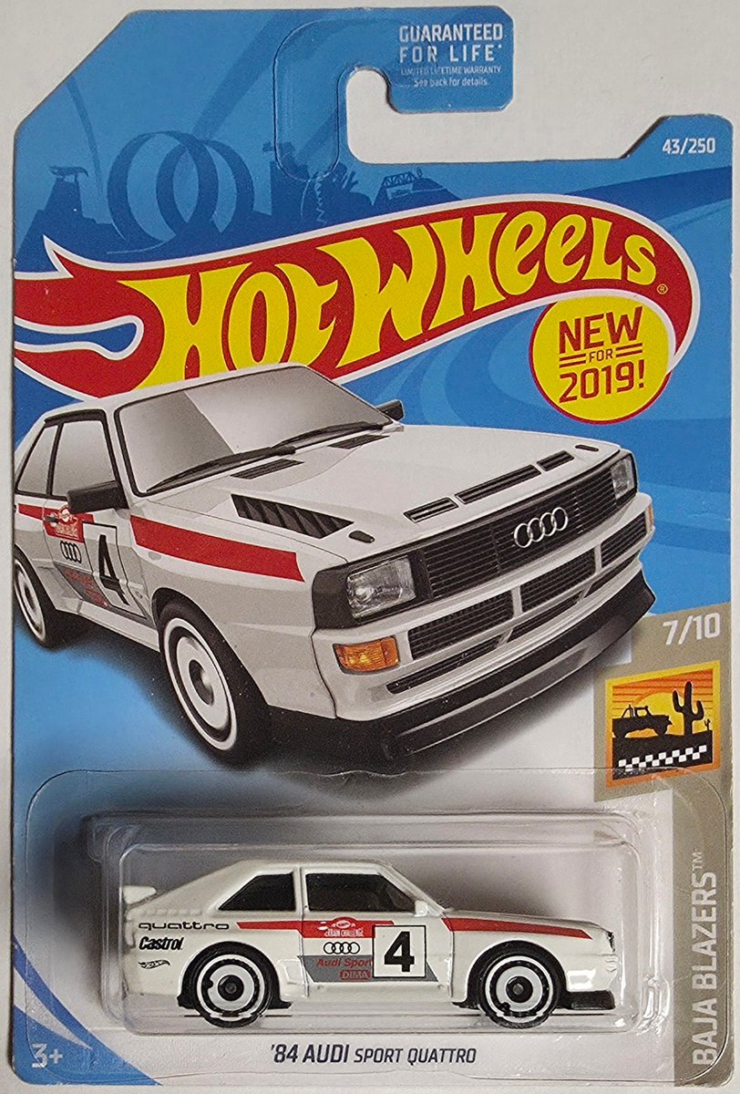 2019 Hot Wheels '84 Audi Sport Quattro (First Edition)