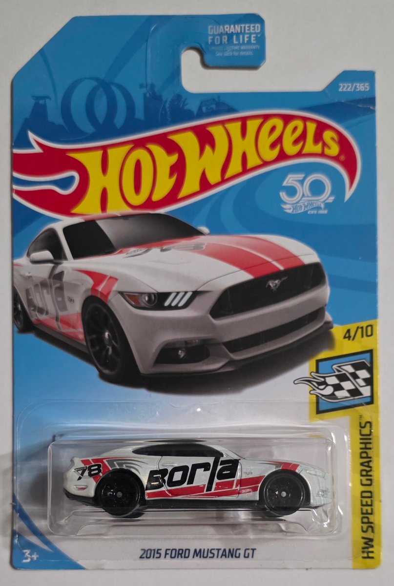 2018 Hot Wheels 2015 Ford Mustang GT