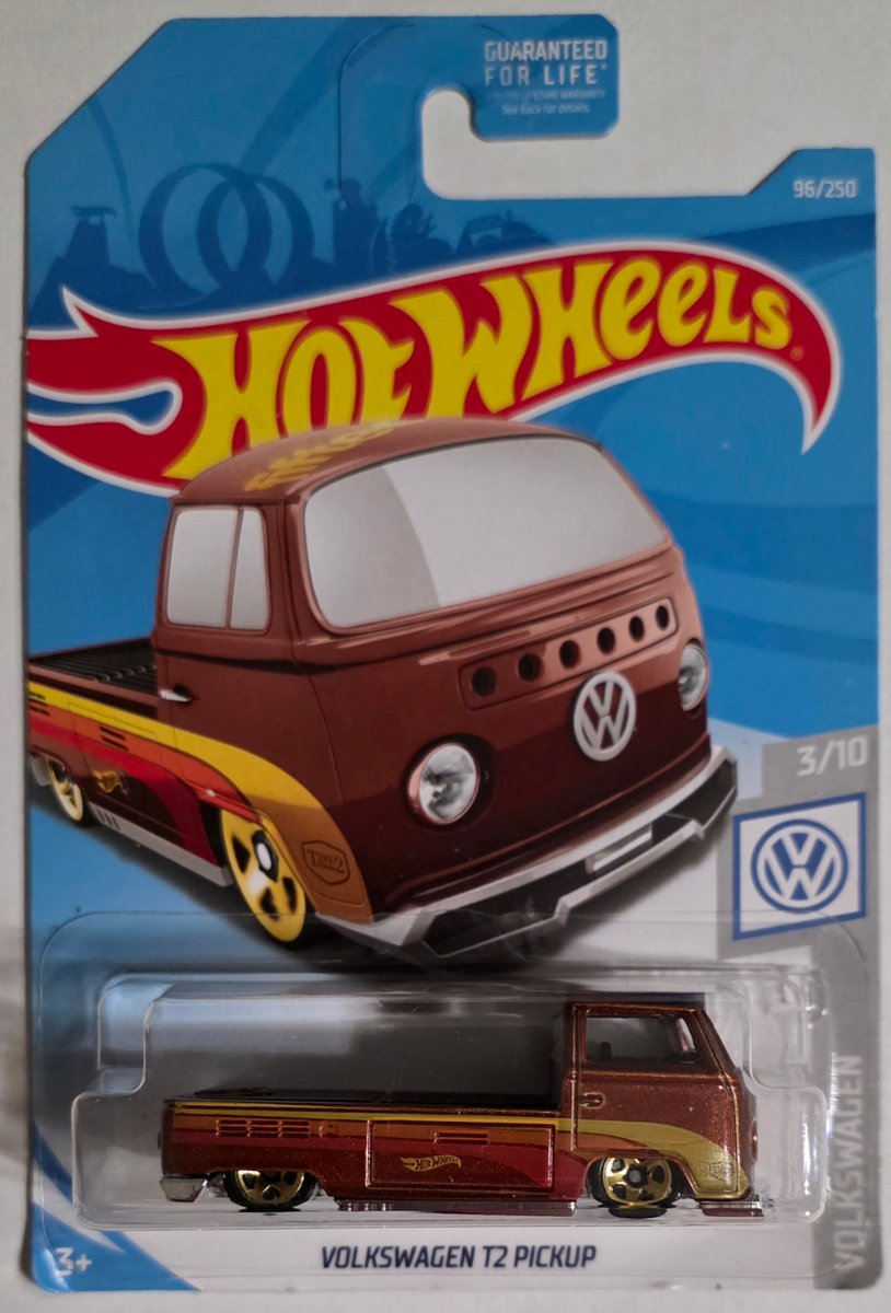 2019 Hot Wheels Volkswagen T2 Pickup