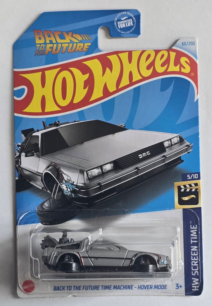 2024 Hot Wheels Back to the Future Time Machine - Hover Mode