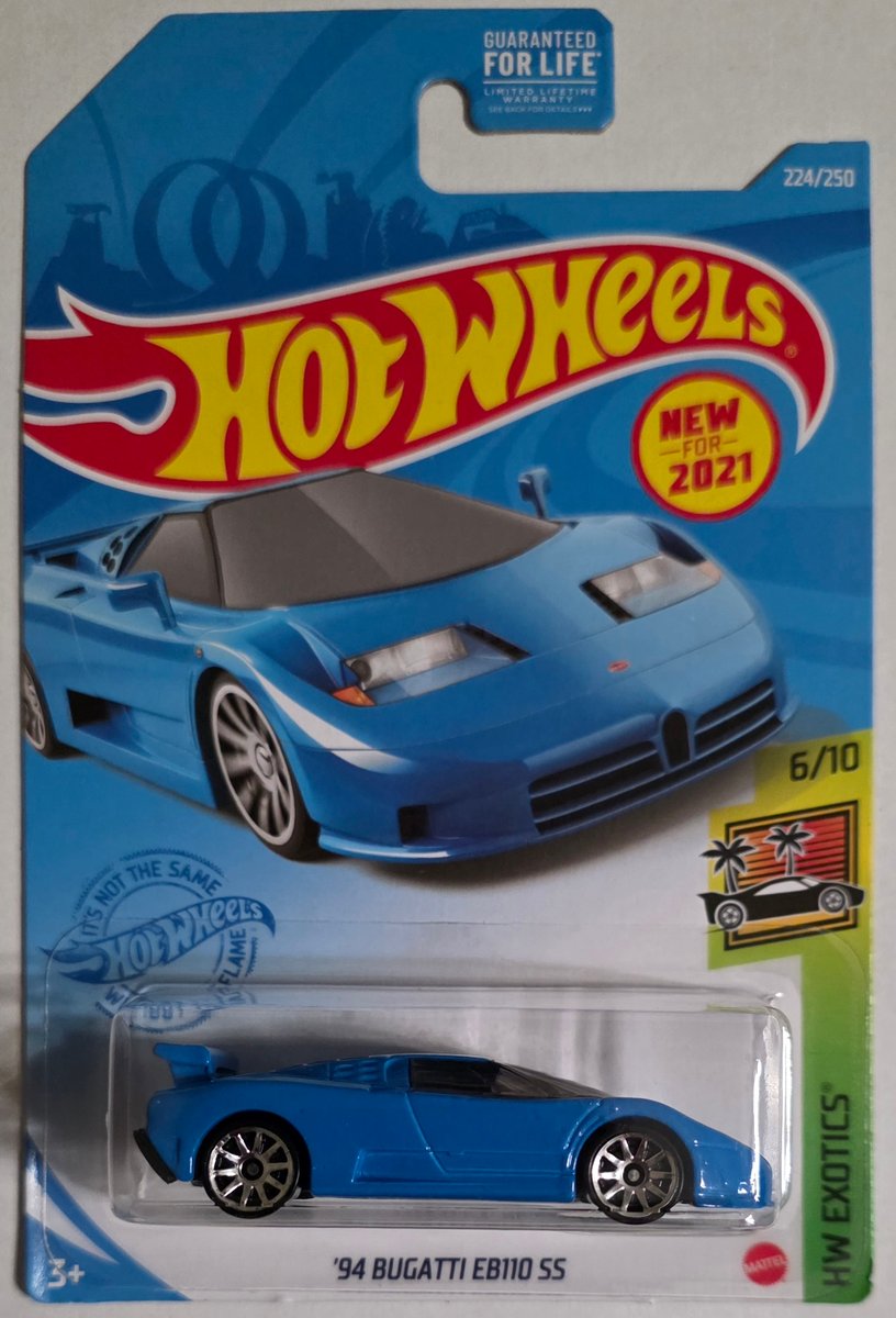 2021 Hot Wheels '94 Bugatti EB110 SS