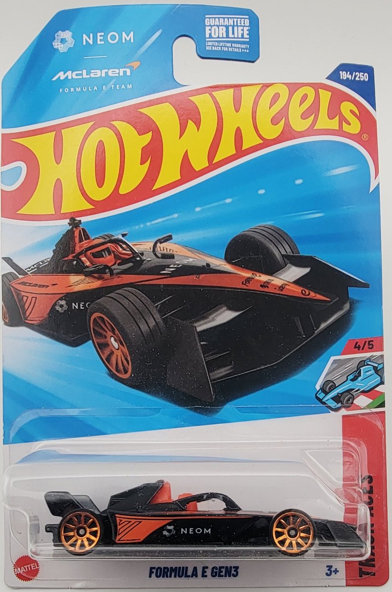 2025 Hot Wheels Formula E Gen3