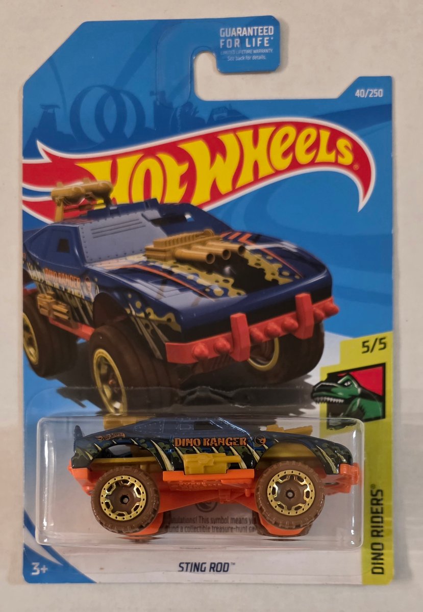2019 Hot Wheels Sting Rod (Treasure Hunt)