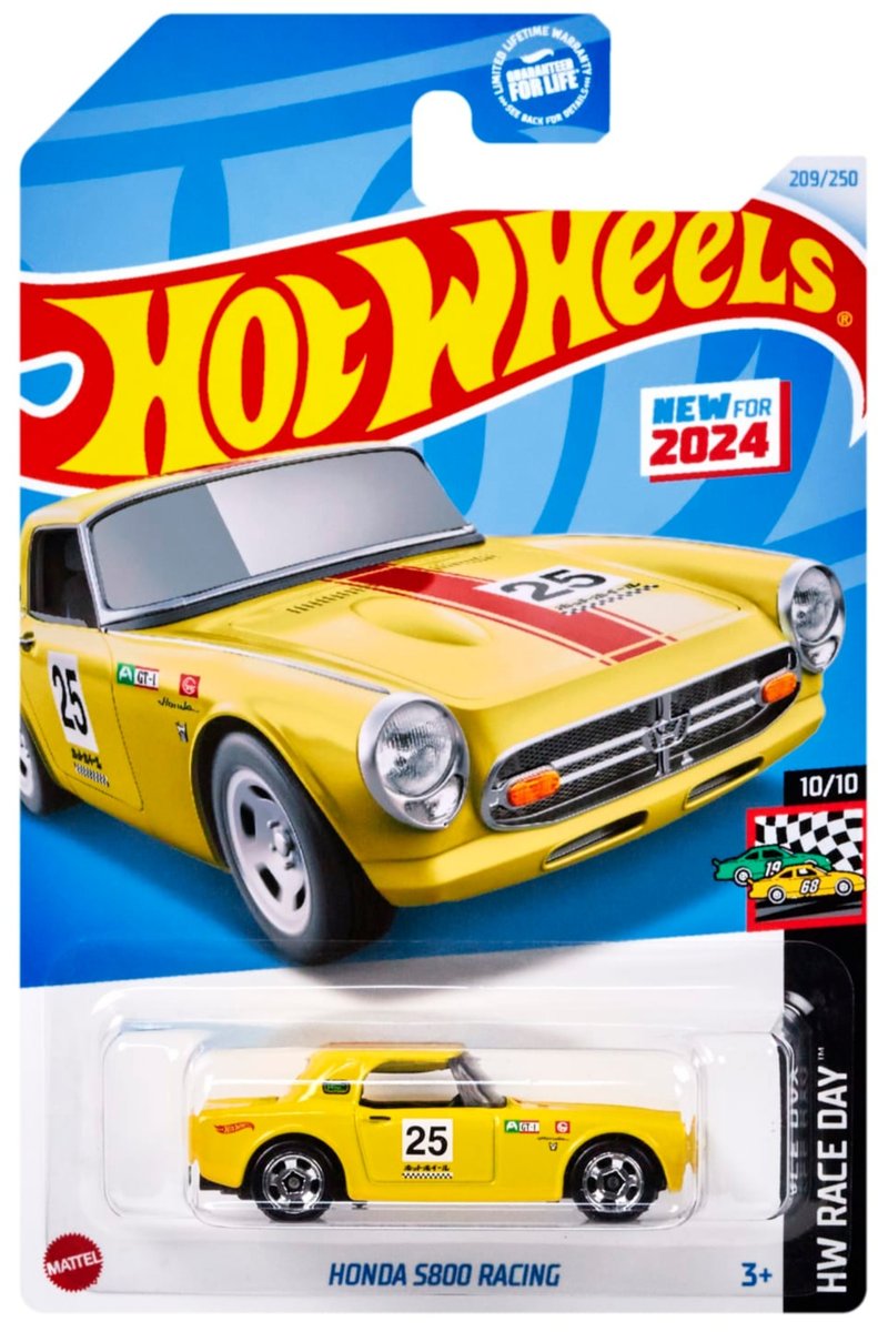 2024 Hot Wheels Honda S800 Racing (First Edition)