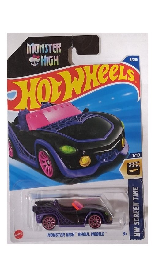 2025 Hot Wheels Monster High Ghoul Mobile