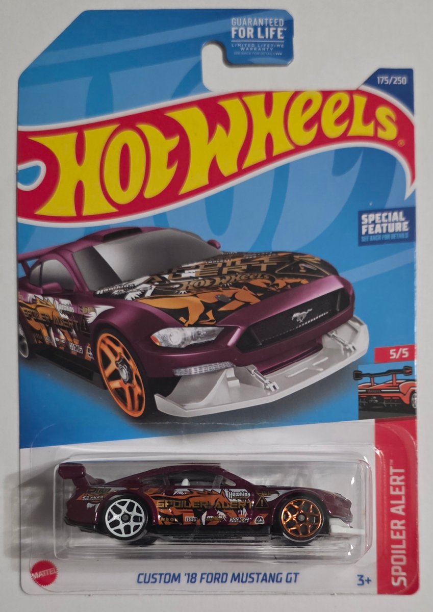 2022 Hot Wheels Custom '18 Ford Mustang GT