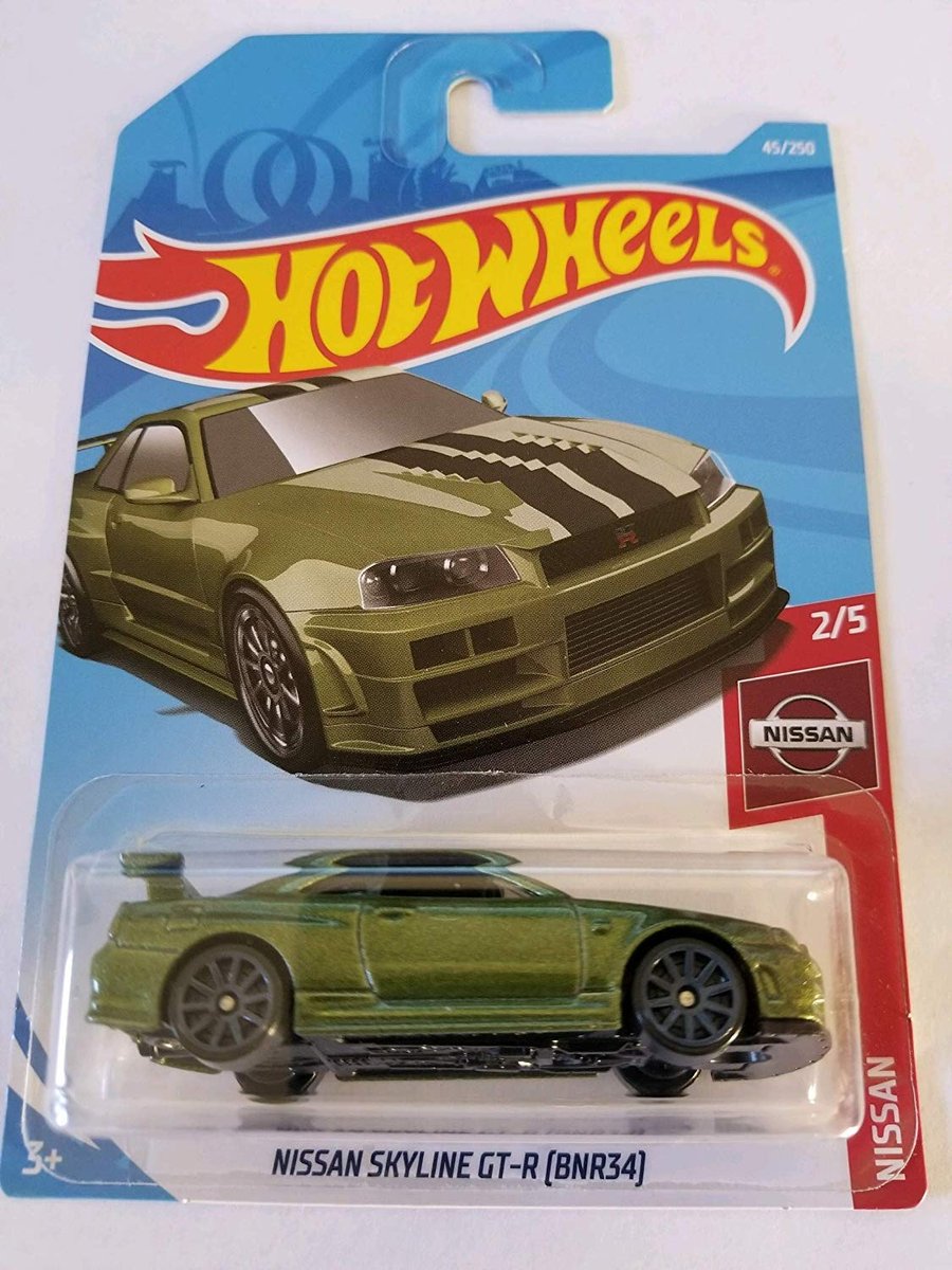 2019 Hot Wheels Nissan Skyline GT-R (BNR34)