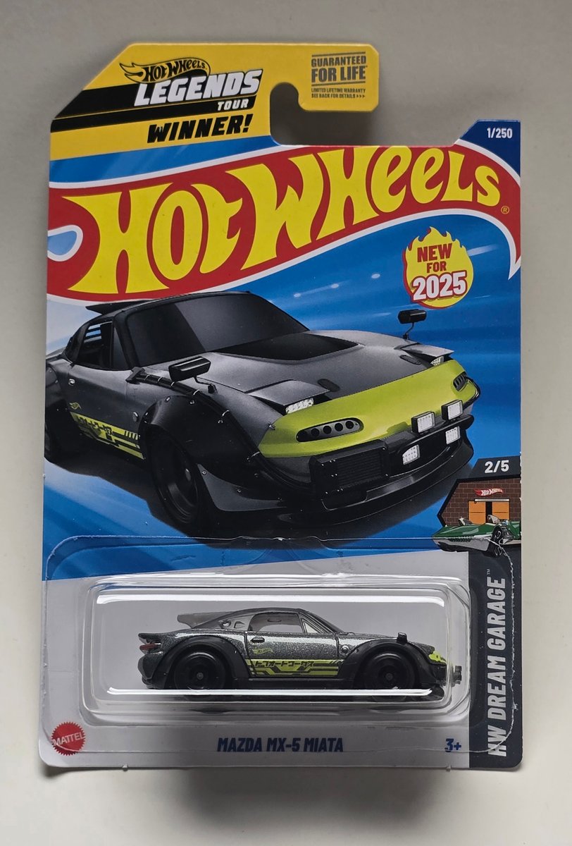 2025 Hot Wheels Mazda MX-5 Miata (First Edition)