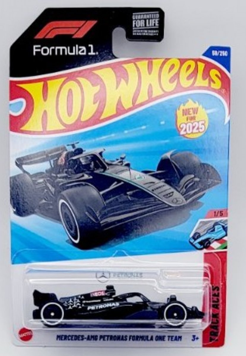 2025 Hot Wheels Mercedes-AMG Petronas Formula One Team (First Edition)