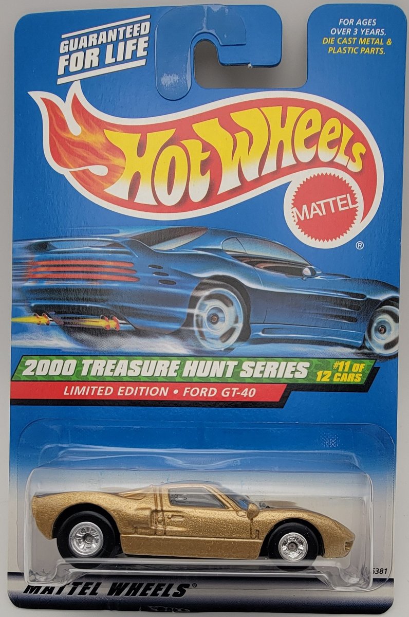 2000 Hot Wheels Ford GT-40 (Treasure Hunt)