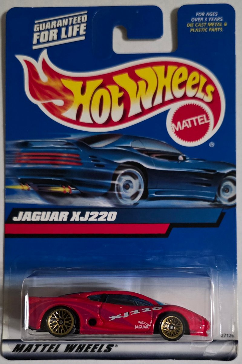 2000 Hot Wheels Jaguar XJ220