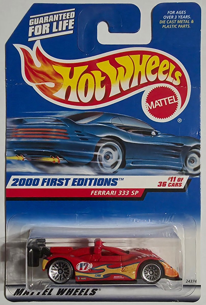 2000 Hot Wheels Ferrari 333 SP