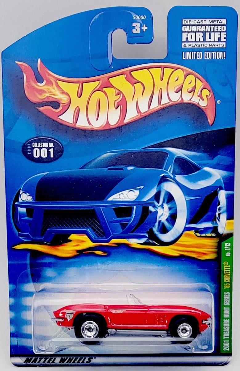 2001 Hot Wheels '65 Corvette (Treasure Hunt)