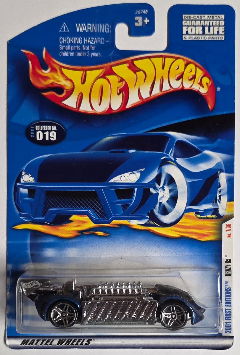 2001 Hot Wheels Krazy 8S