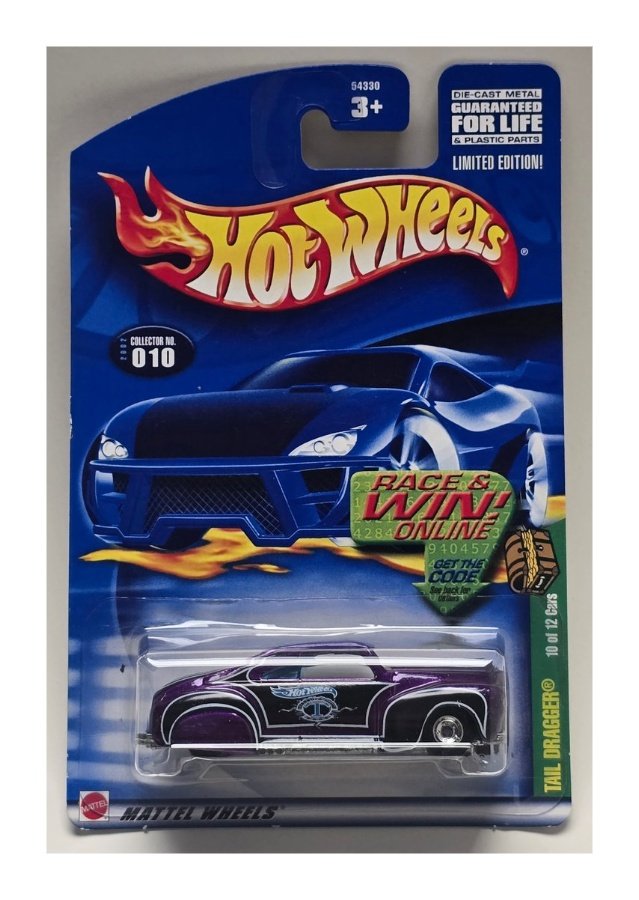 2002 Hot Wheels Tail Dragger (Treasure Hunt)