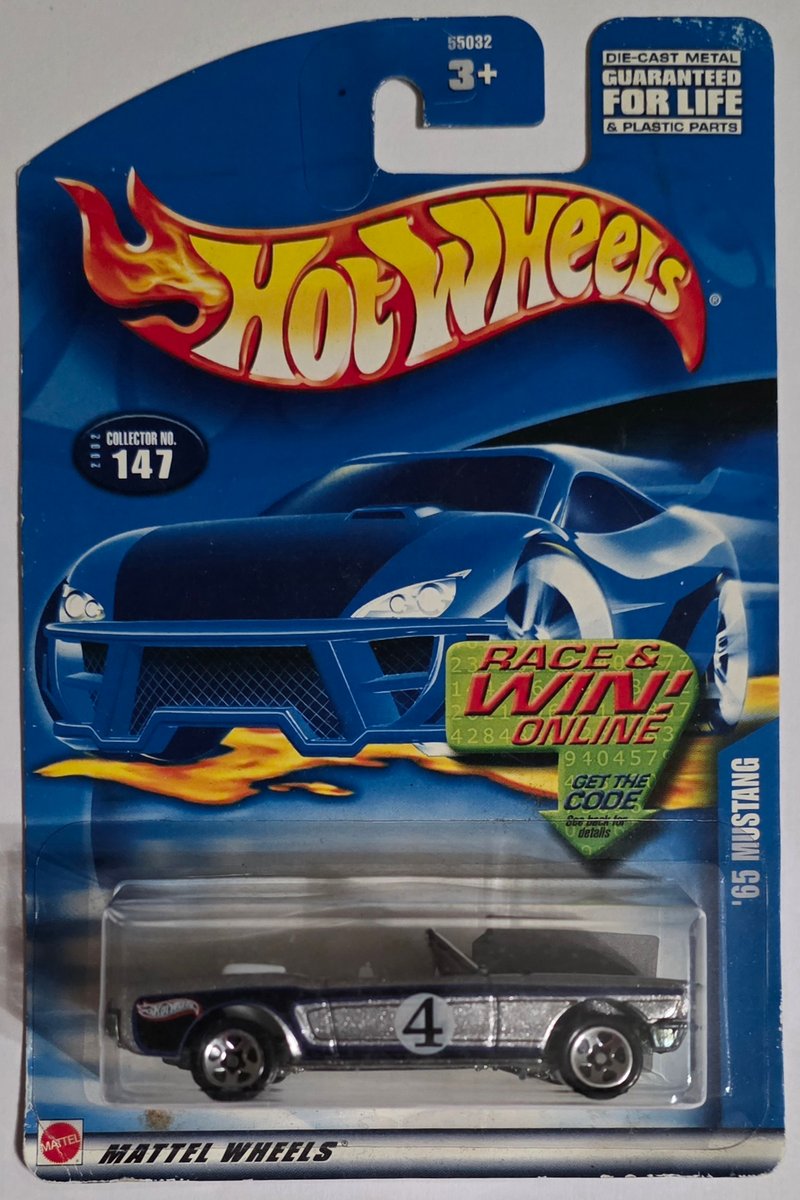 2002 Hot Wheels '65 Mustang Convertible