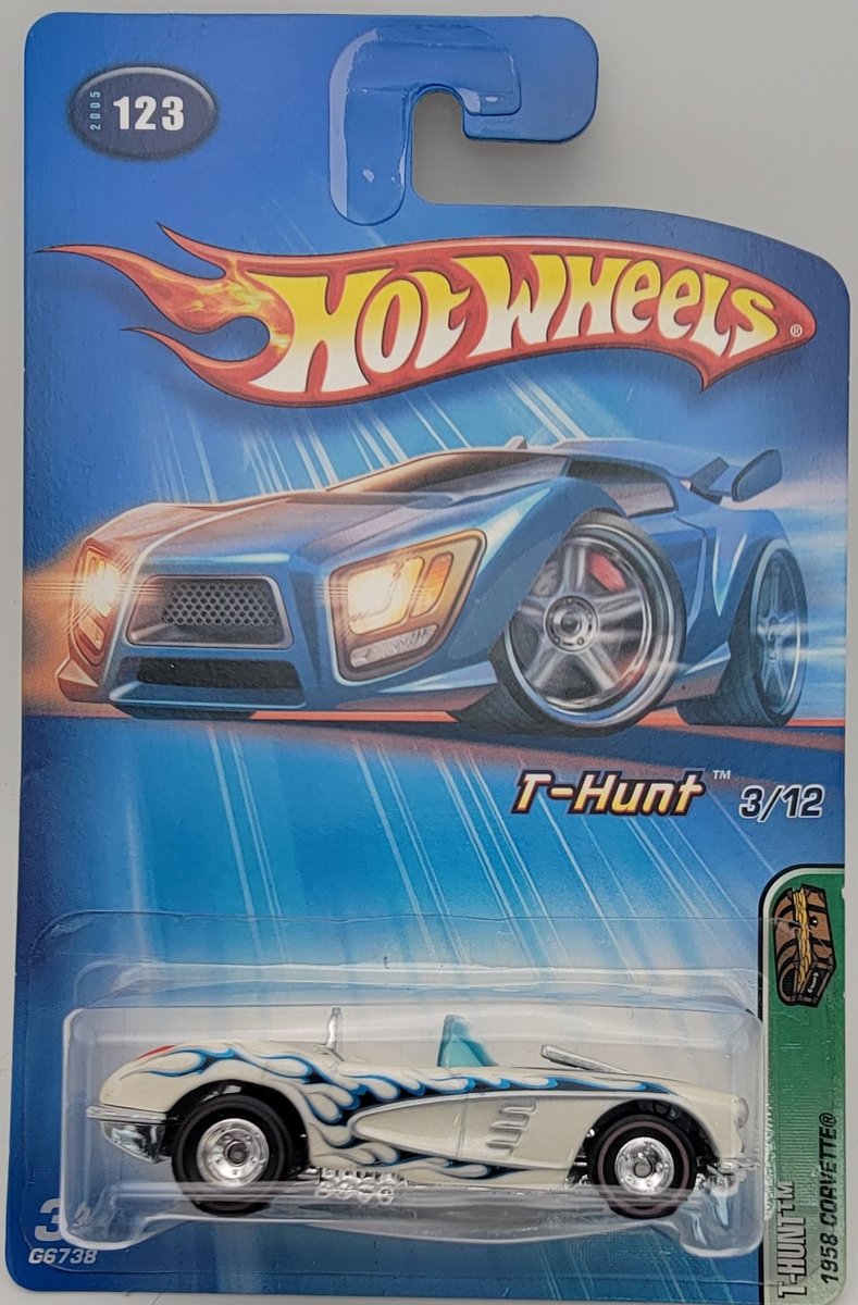 2005 Hot Wheels 1958 Corvette (Treasure Hunt)