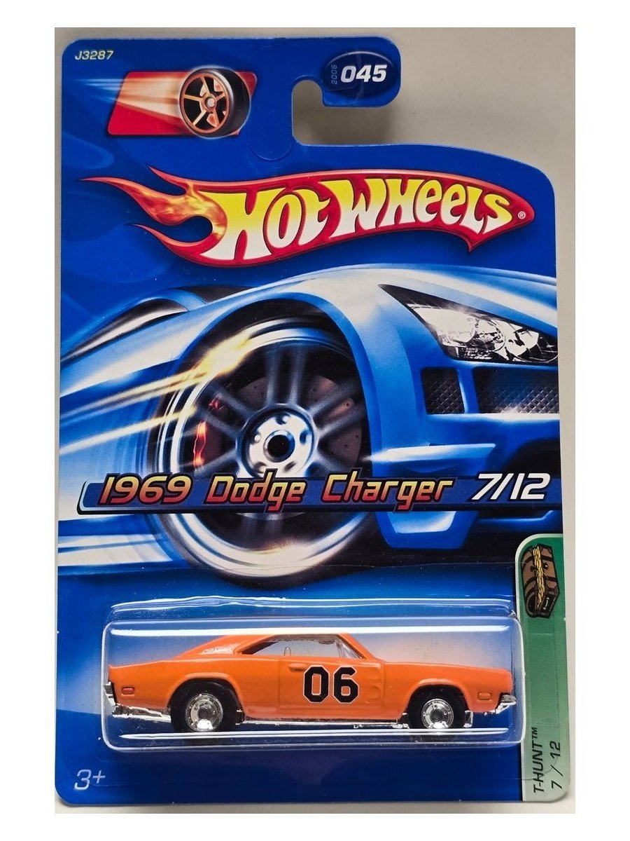 2006 Hot Wheels 1969 Dodge Charger (Treasure Hunt)