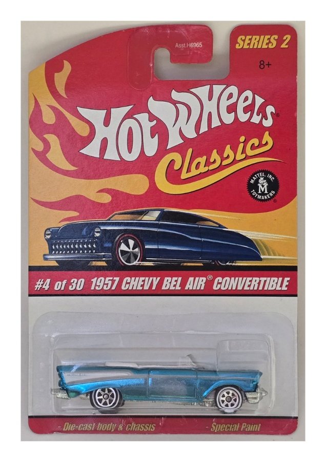 2006 Hot Wheels 1957 Chevy Bel Air Convertible
