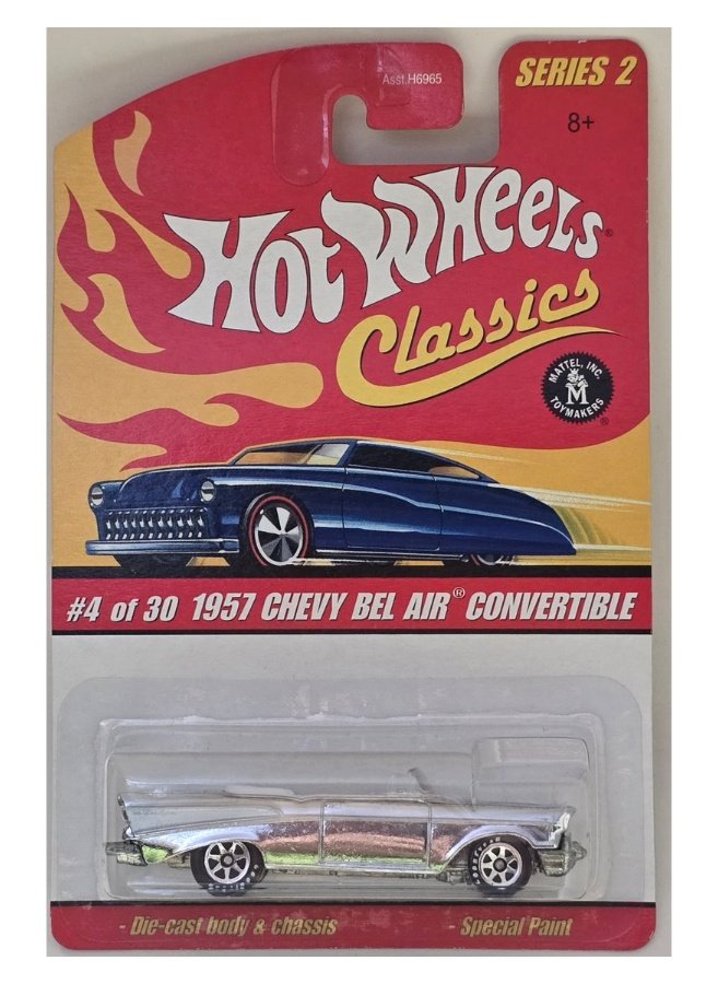 2006 Hot Wheels 1957 Chevy Bel Air Convertible