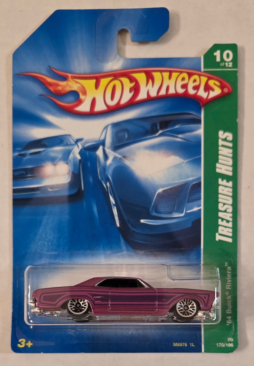 2008 Hot Wheels '64 Buick Riviera (Treasure Hunt)