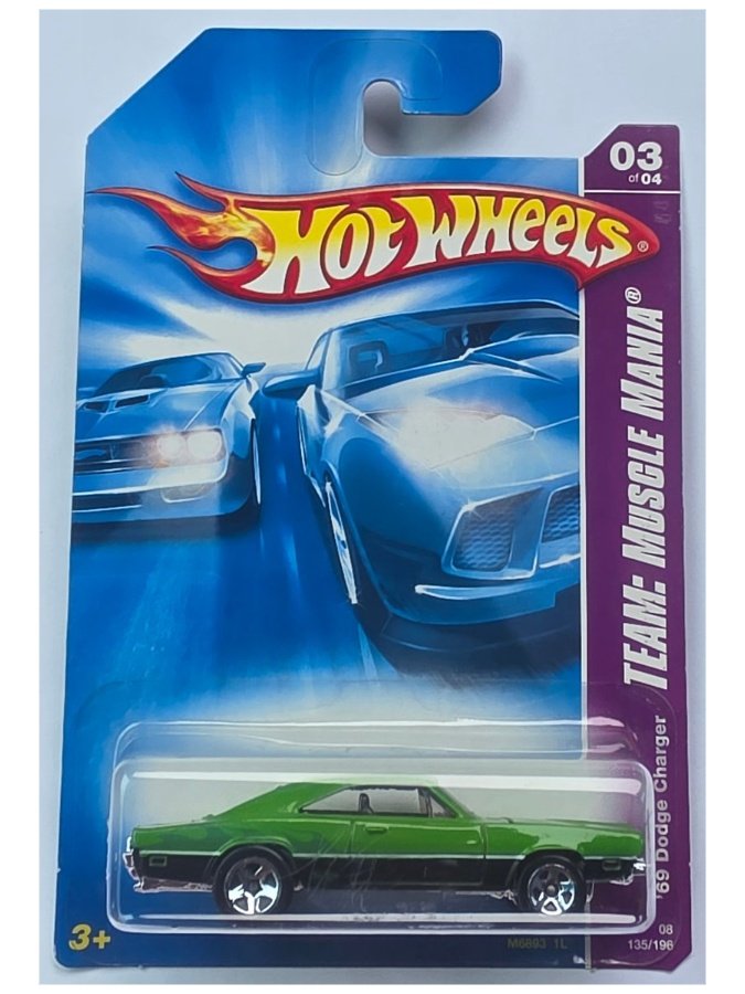 2008 Hot Wheels '69 Dodge Charger