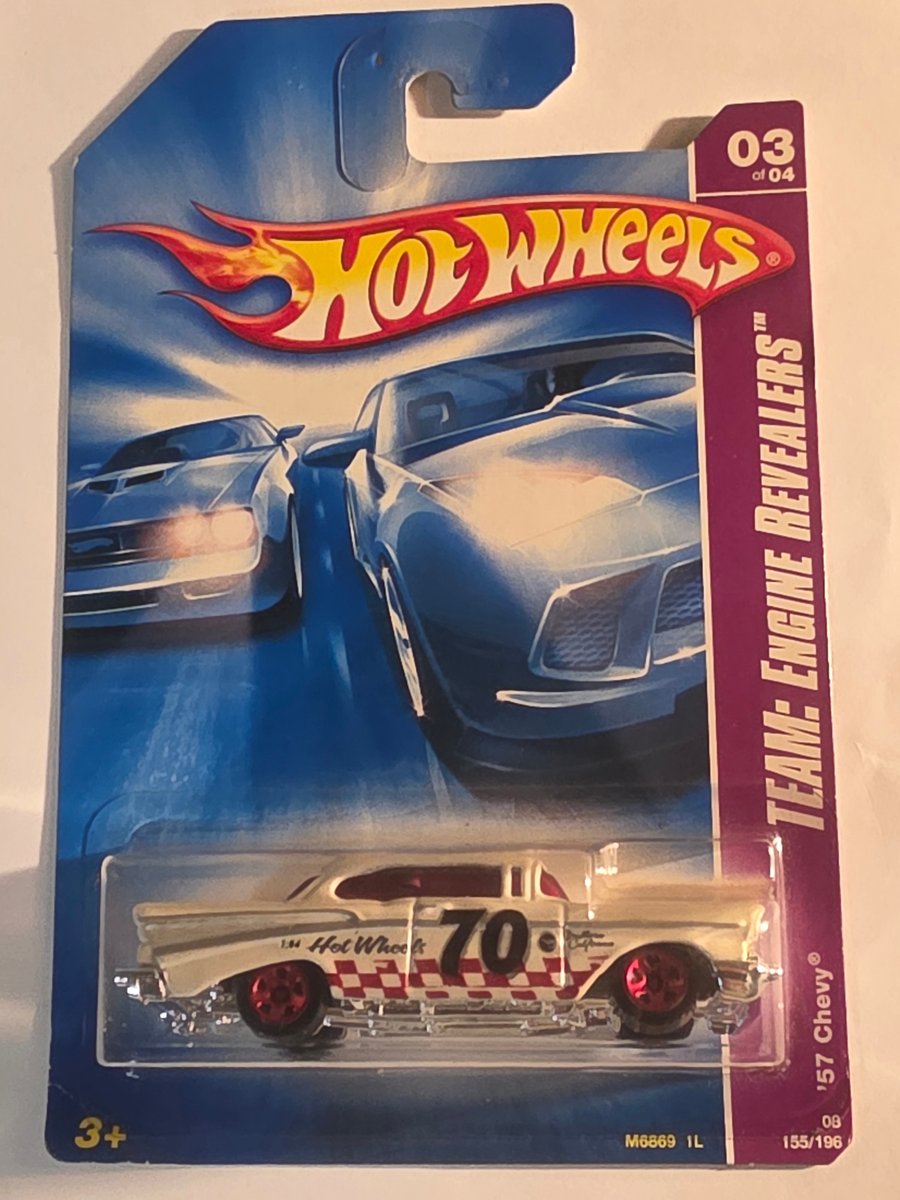 2008 Hot Wheels '57 Chevy Bel Air (Treasure Hunt)