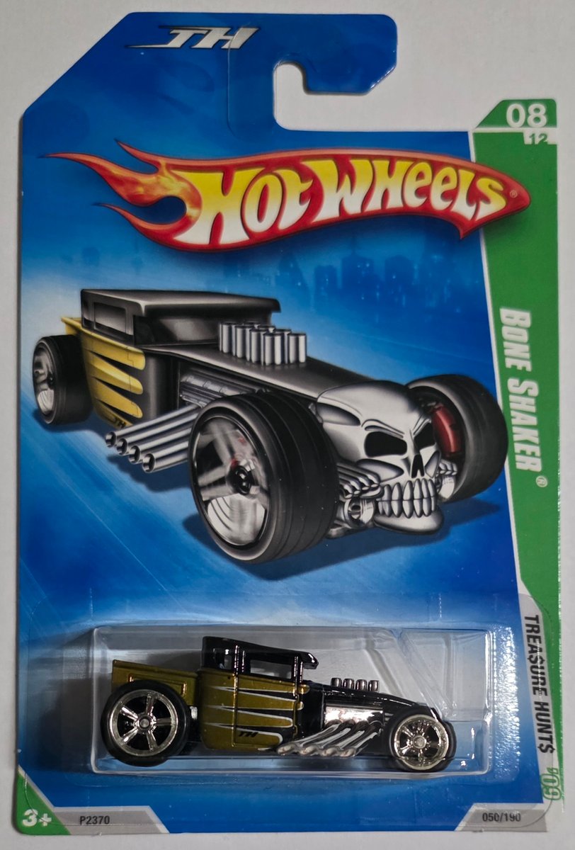2009 Hot Wheels Bone Shaker (Super Treasure Hunt)