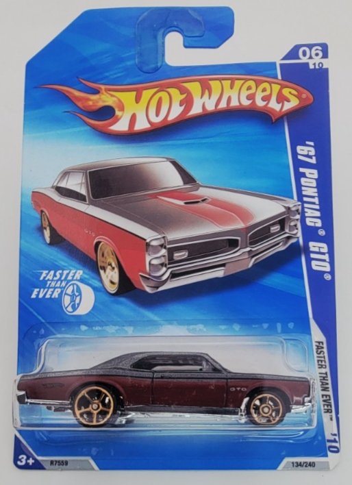 2010 Hot Wheels '67 Pontiac GTO