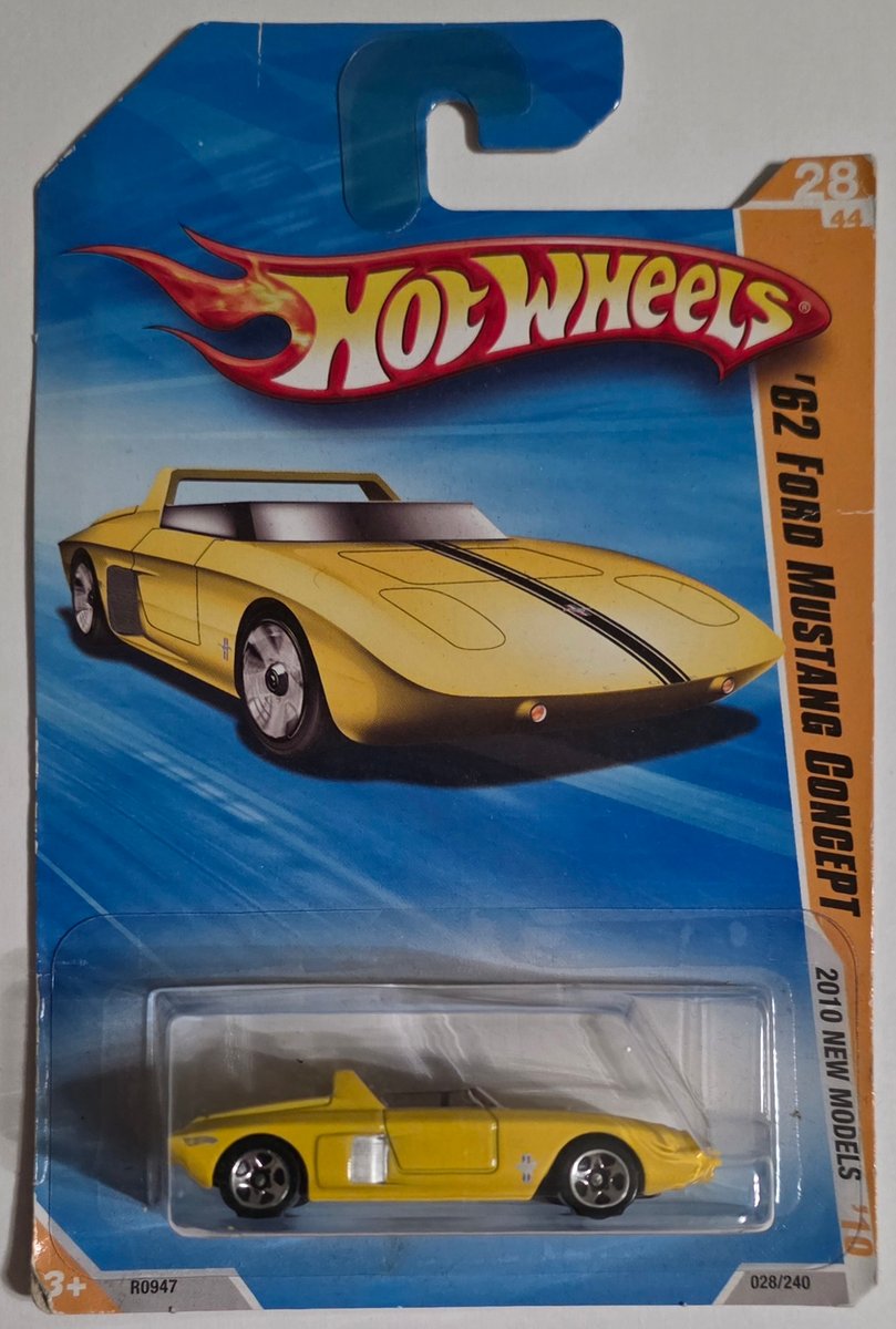 2010 Hot Wheels '62 Ford Mustang Concept