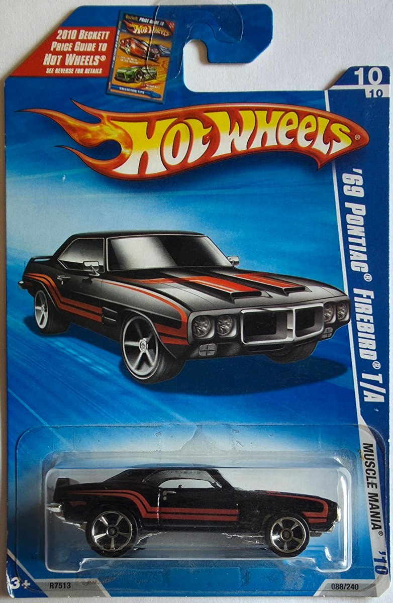 2010 Hot Wheels '69 Pontiac Firebird T/A
