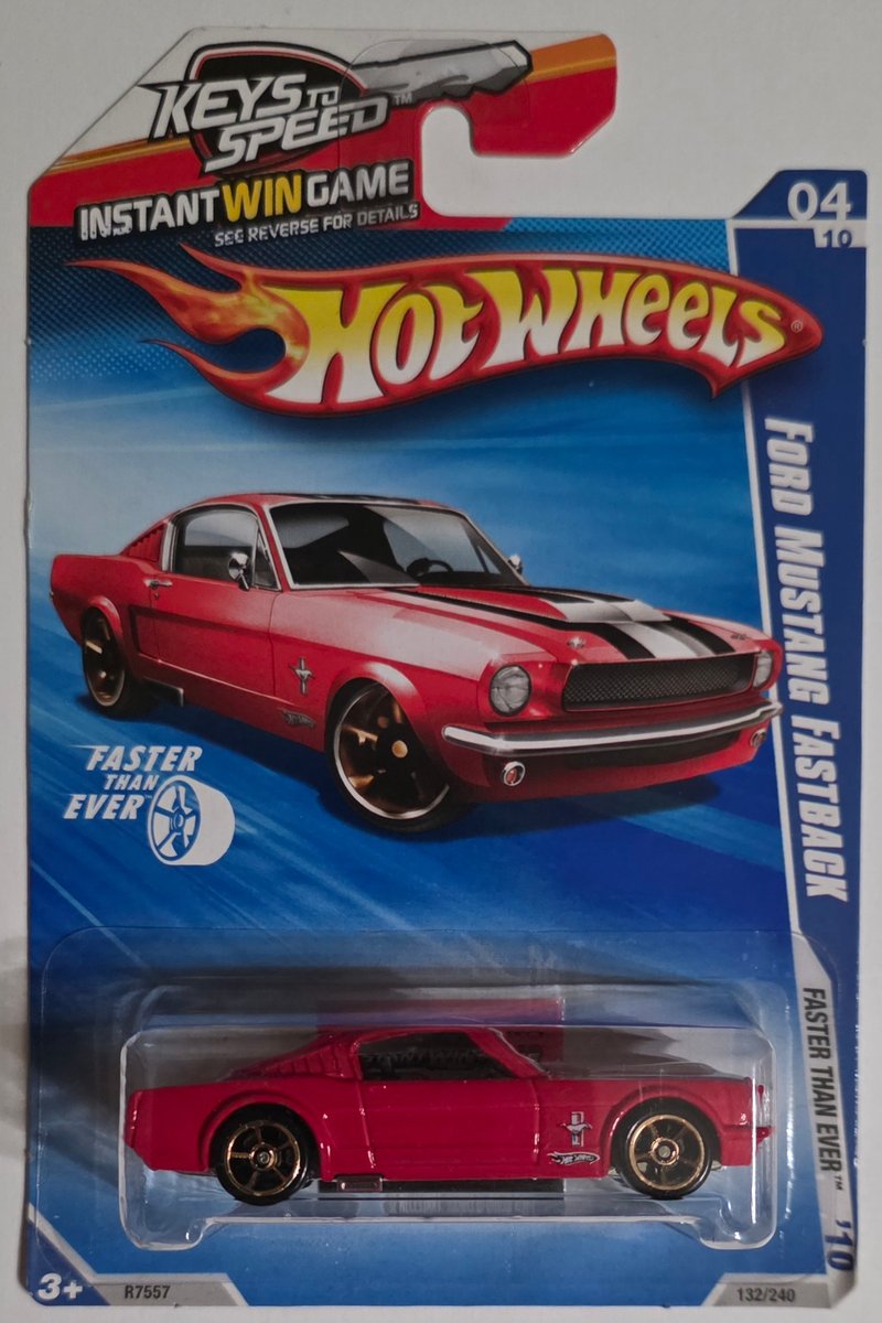 2010 Hot Wheels '65 Mustang Fastback
